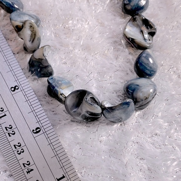 Handmade Necklace Multicolored Stones - Picture 4 of 14